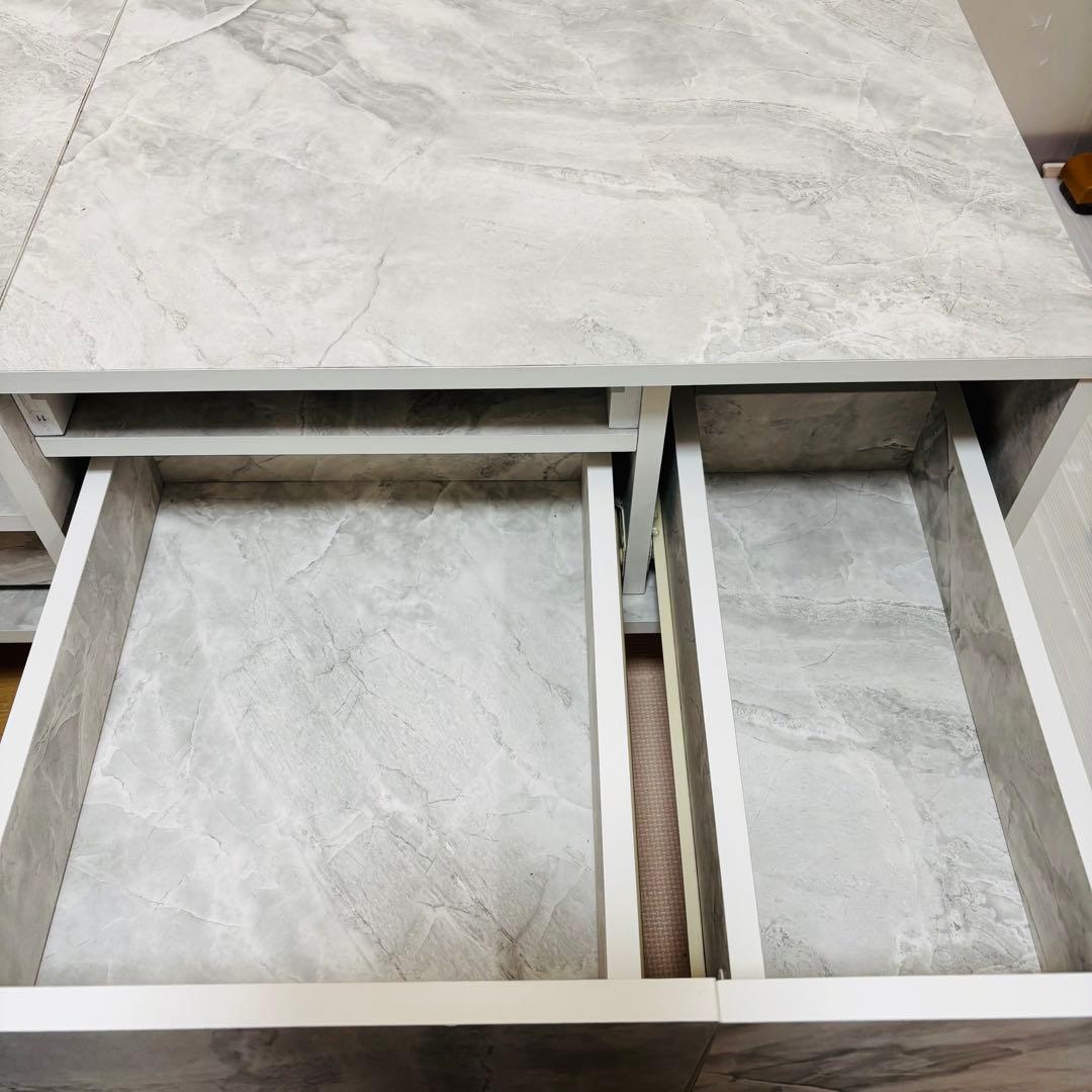 2Wayテーブル ドレッサーテーブル ローテーブル/MP