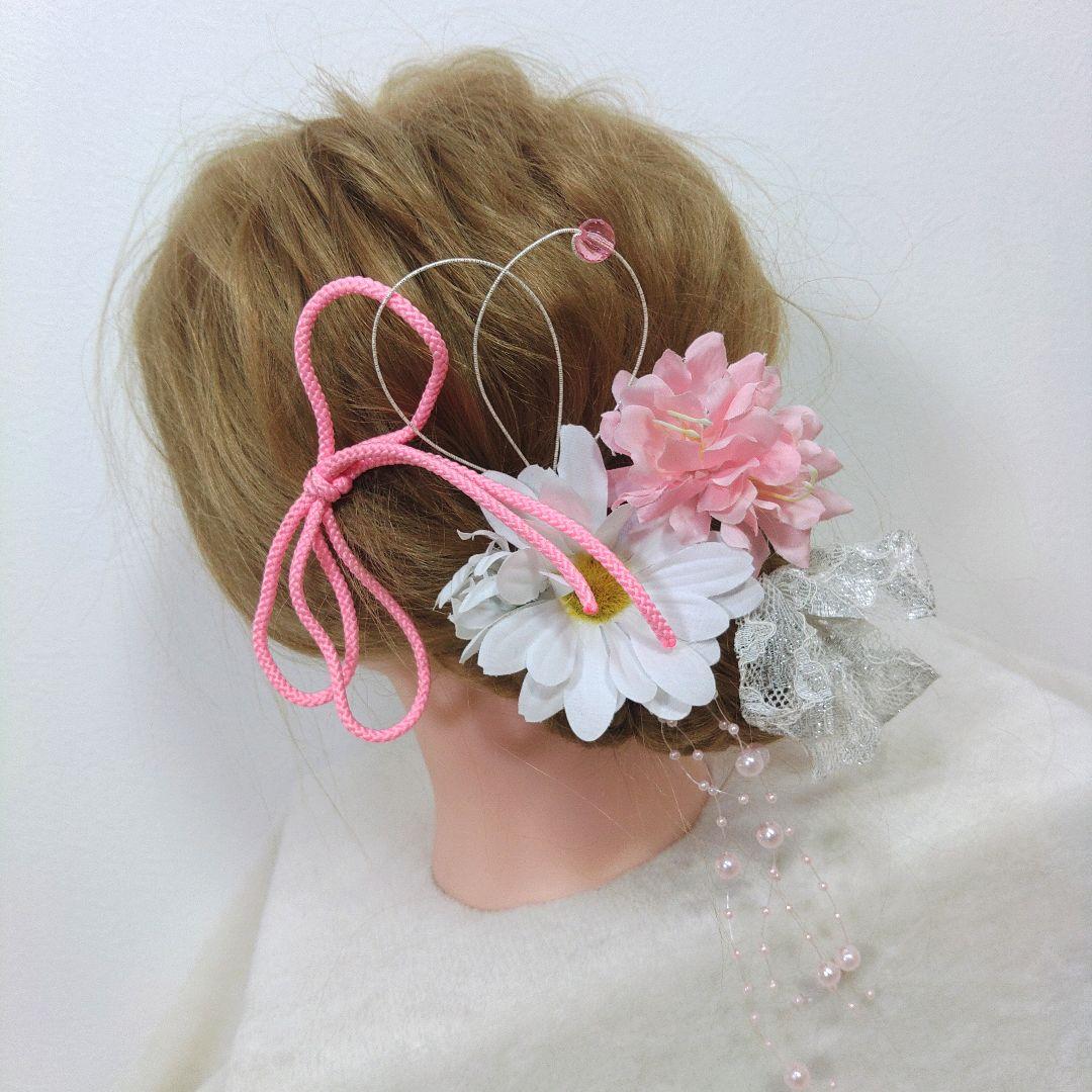 格安！！　振袖フルセット　10点　成人式　結婚式　前撮り　白　ホワイト　絞り　赤