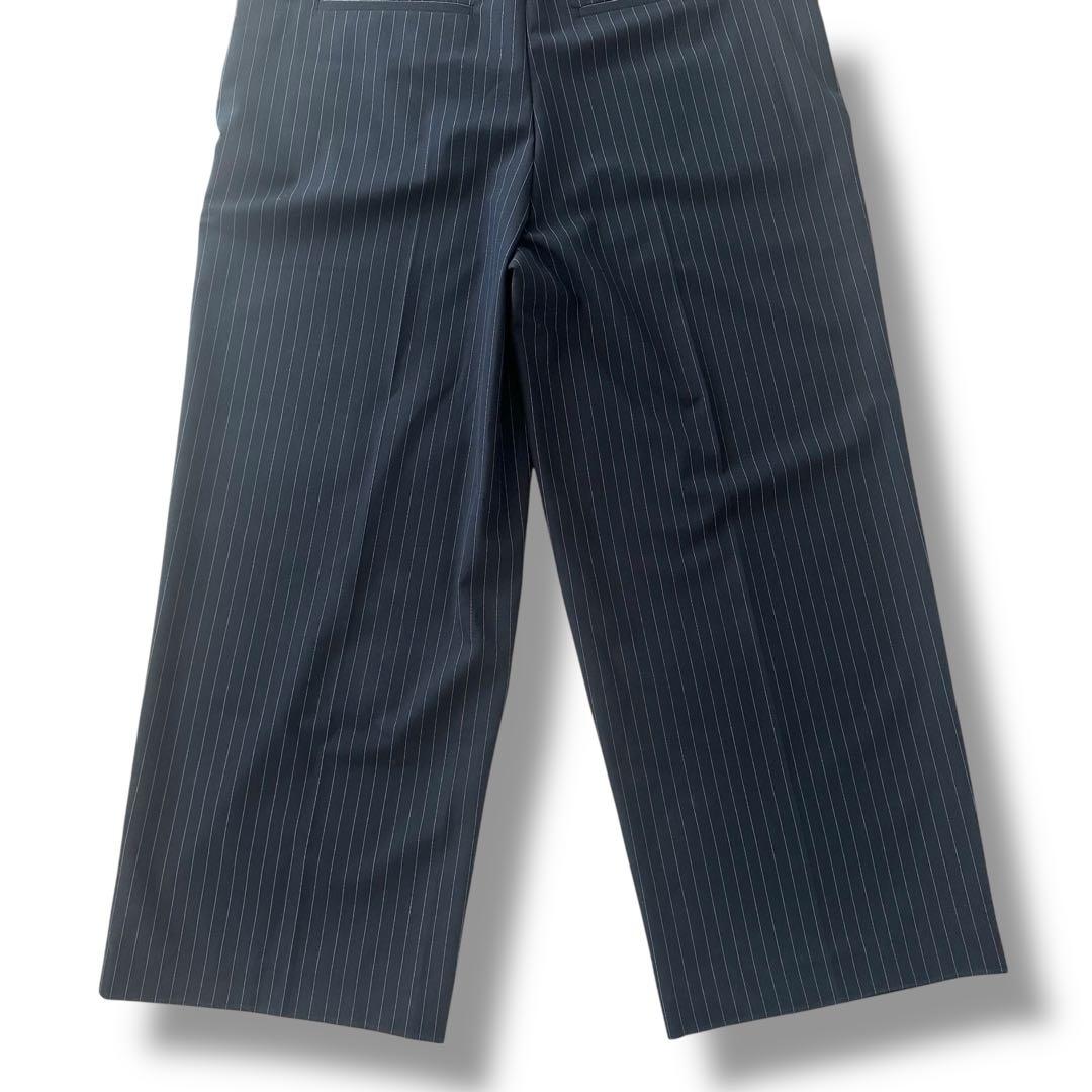 美品 スピックアンドスパン 24AW ベアオールインワン ネイビー 38