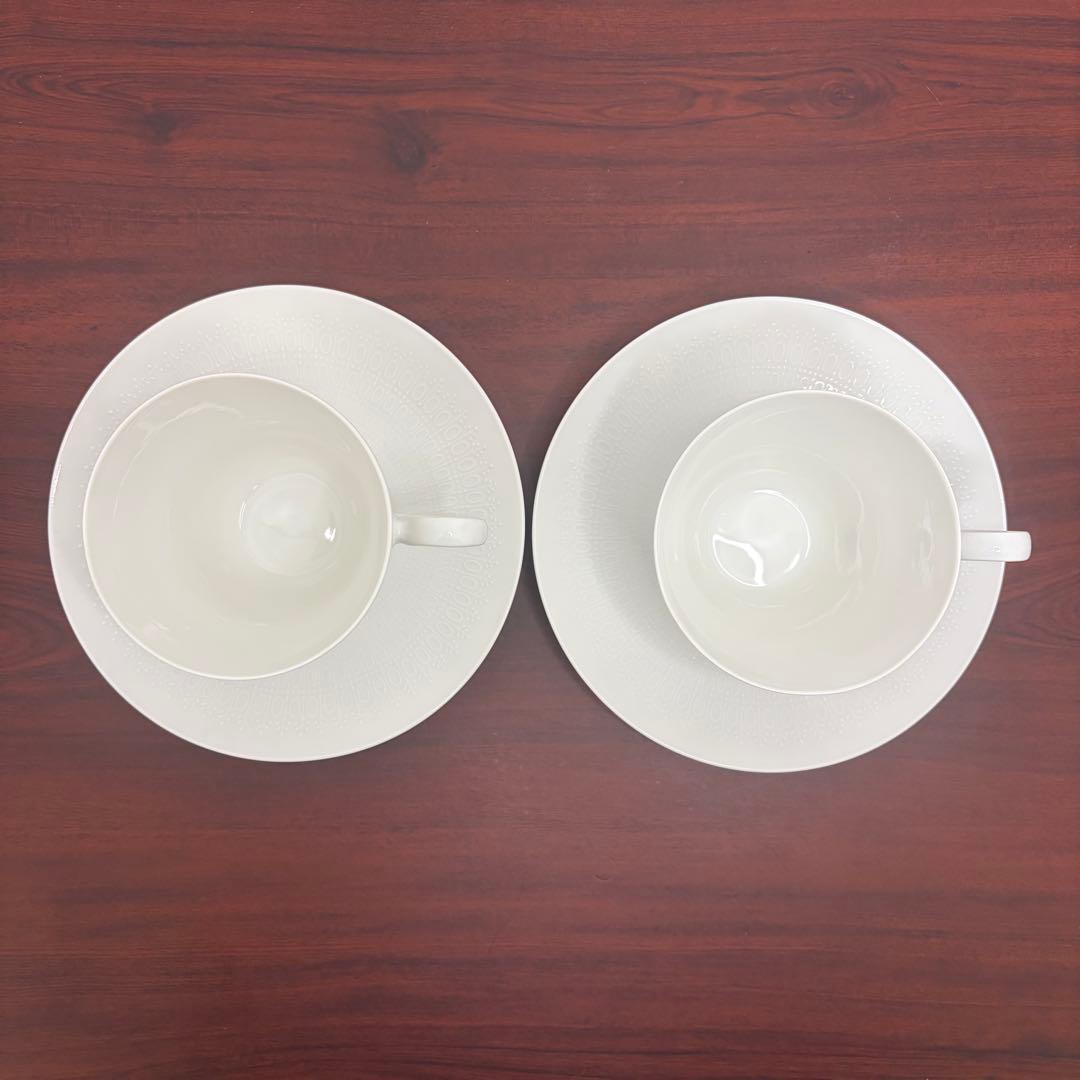 【美品】Rosenthal Romanze カップ・ソーサー・プレート 2セット