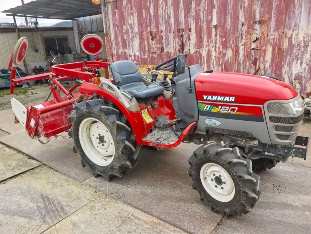 ヤンマー　20馬力　トラクター　AF120 自動水平 4WD 動作確認済み