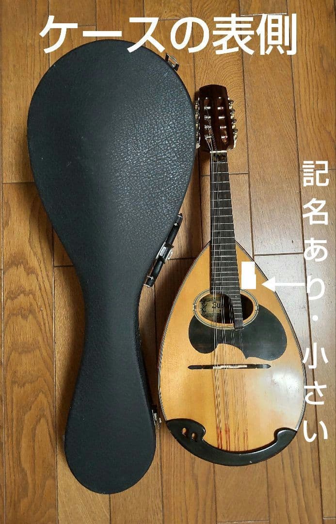 SUZUKI マンドリン M30 ハードケース・TUNING FORK（音叉）