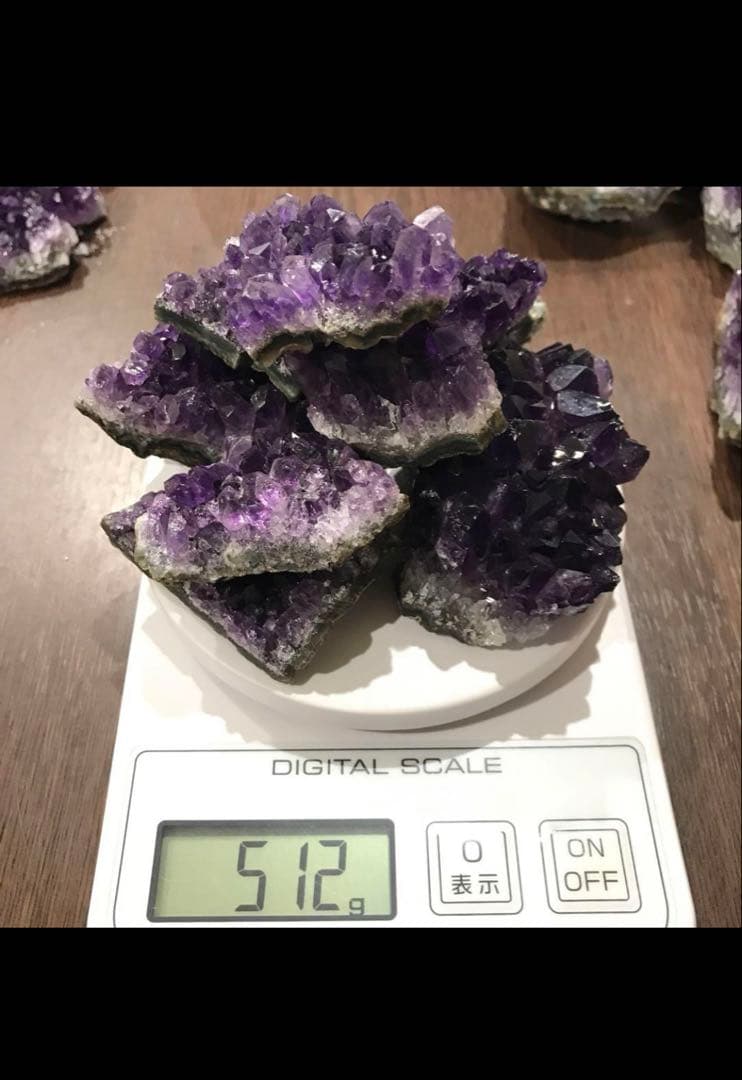 【GG】天然アメジストクラスター(約15kg)