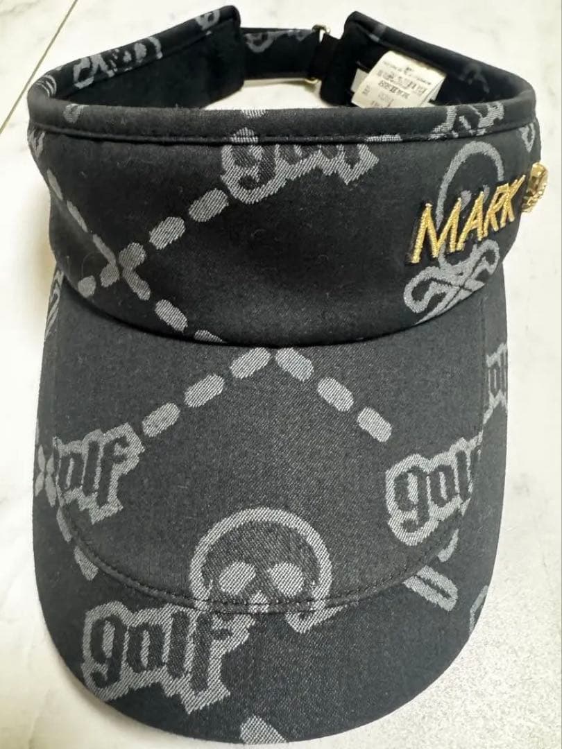 値下げ　MARK & LONA スカルプリント バイザー