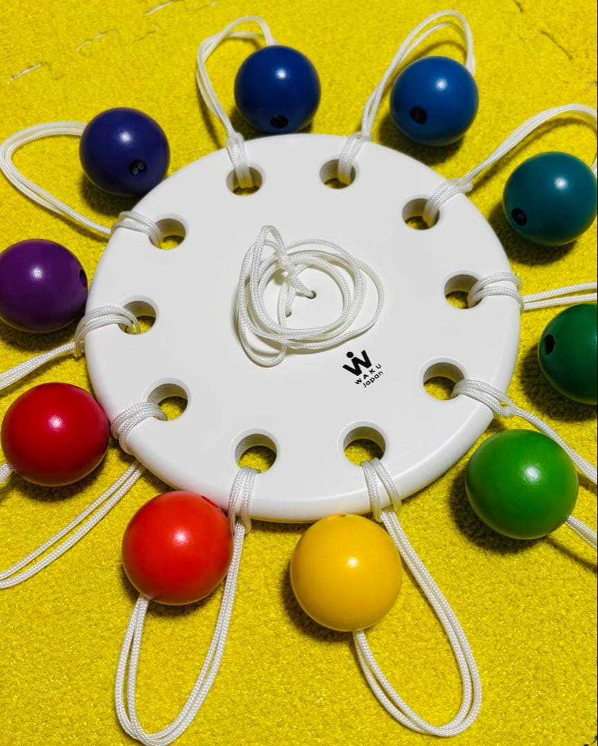 ケルンボール　WAKU 童具館　知育玩具　カラフル