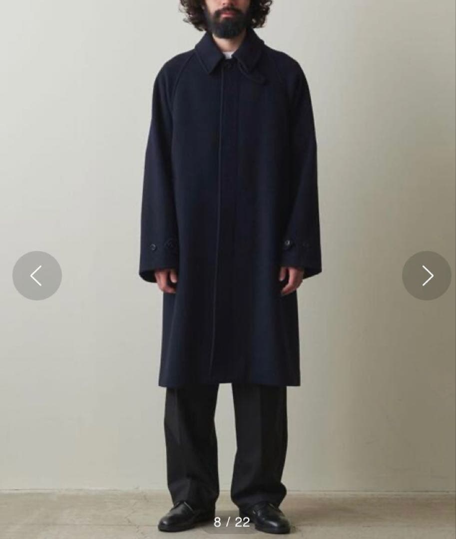 ＜Steven Alan＞ ウール バルマカーン コート balmacaan