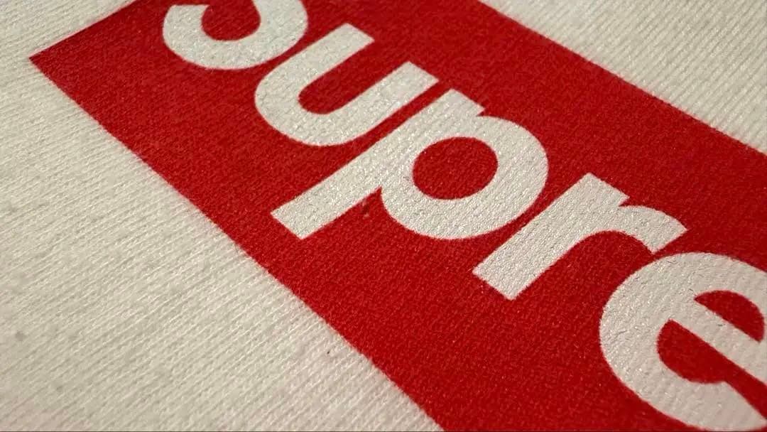 Supreme Box Logo L/S Tee ホワイト 20aw