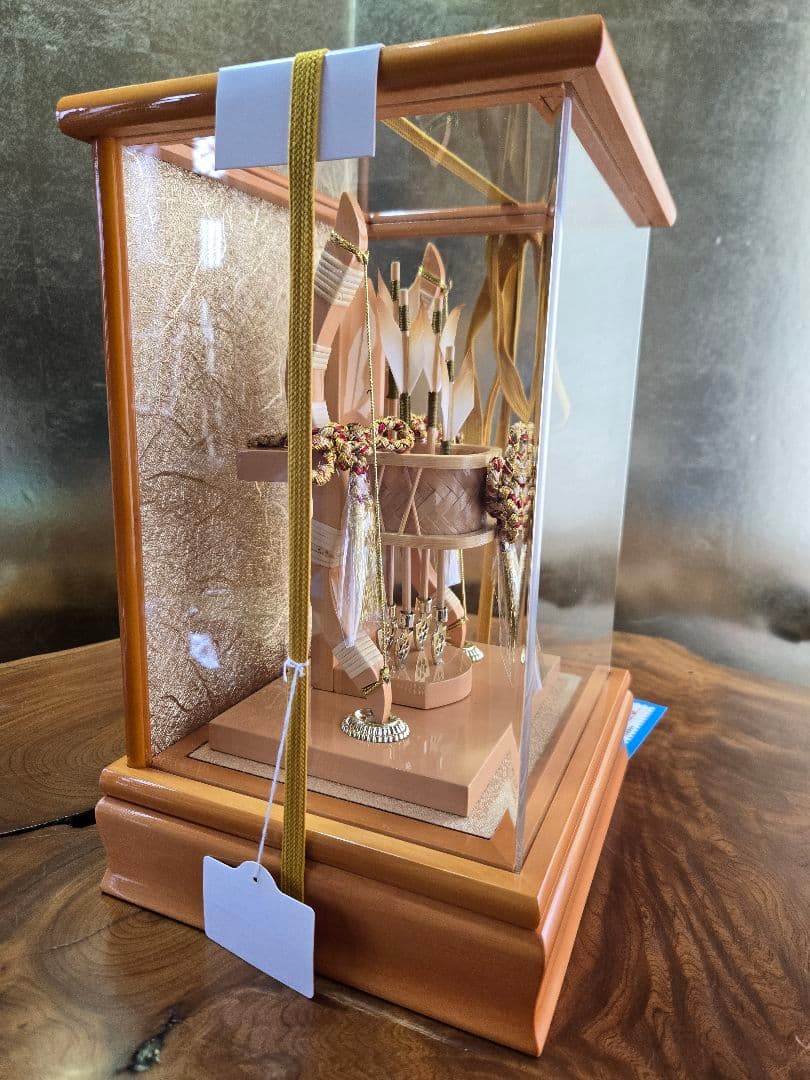 【展示品限り】正月飾り　破魔弓　ケース飾り　※閉店セール　Y5