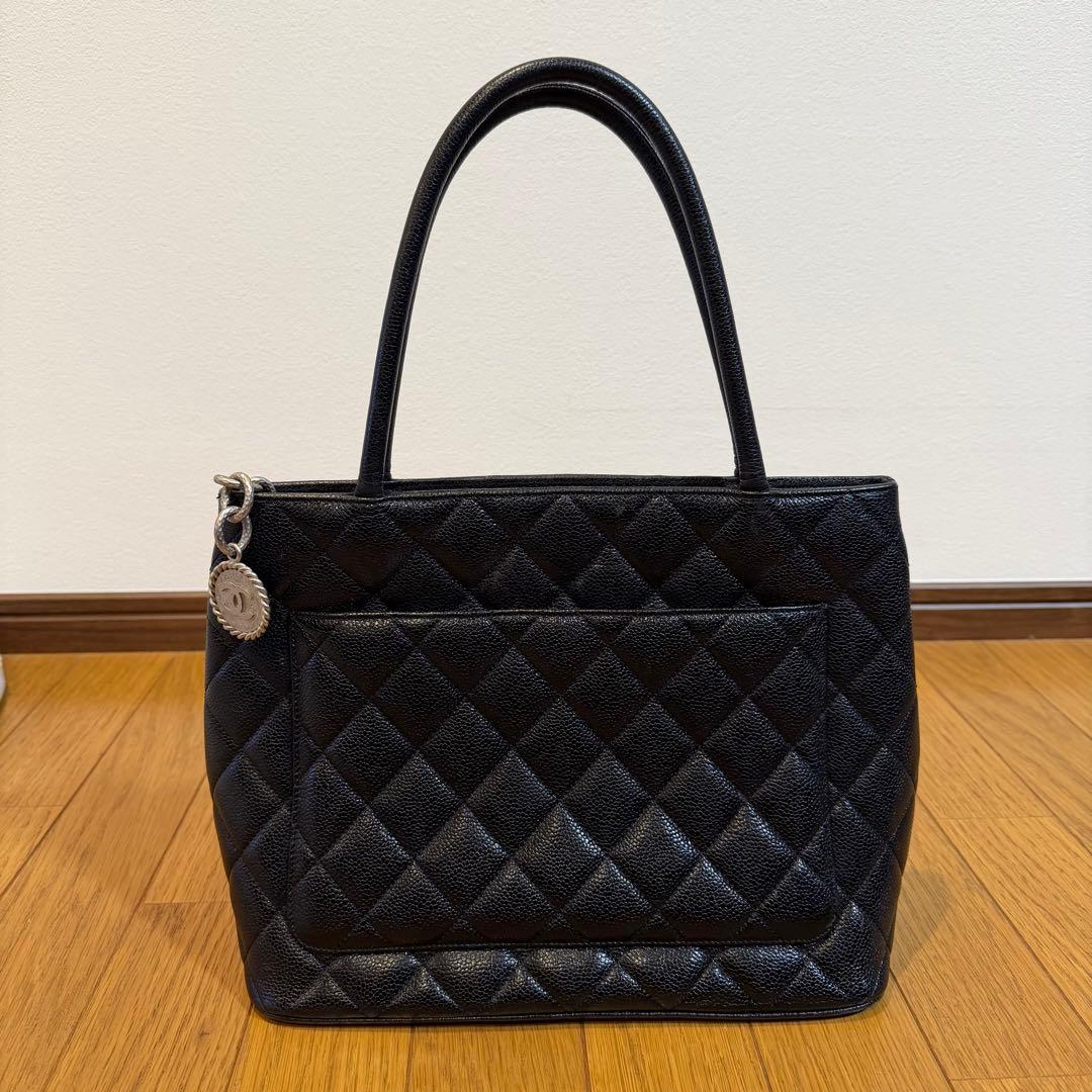 CHANEL 復刻トート キャビアスキン ブラック 保存袋　美品