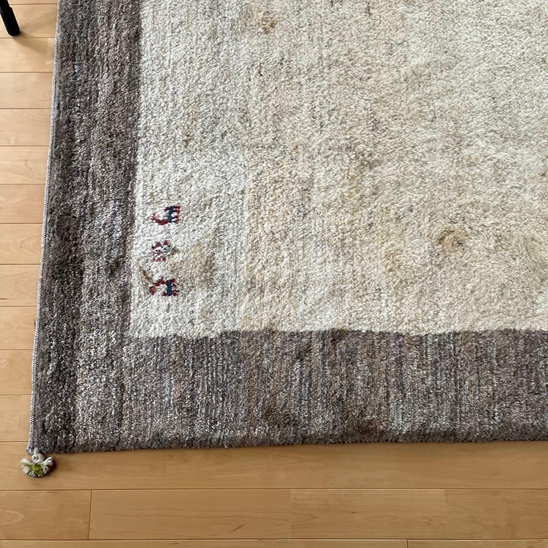 イラン産　ペルシャ手織りギャッベ　204×246cm