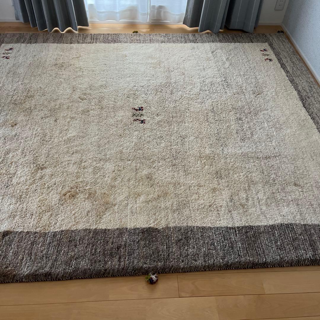 イラン産　ペルシャ手織りギャッベ　204×246cm