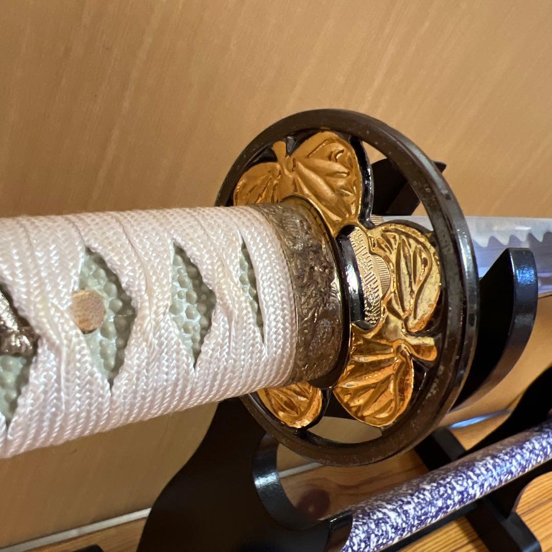 戦国武将 徳川拵え 葵鍔 大刀 模造刀 模擬刀　徳川将軍家 三葉葵