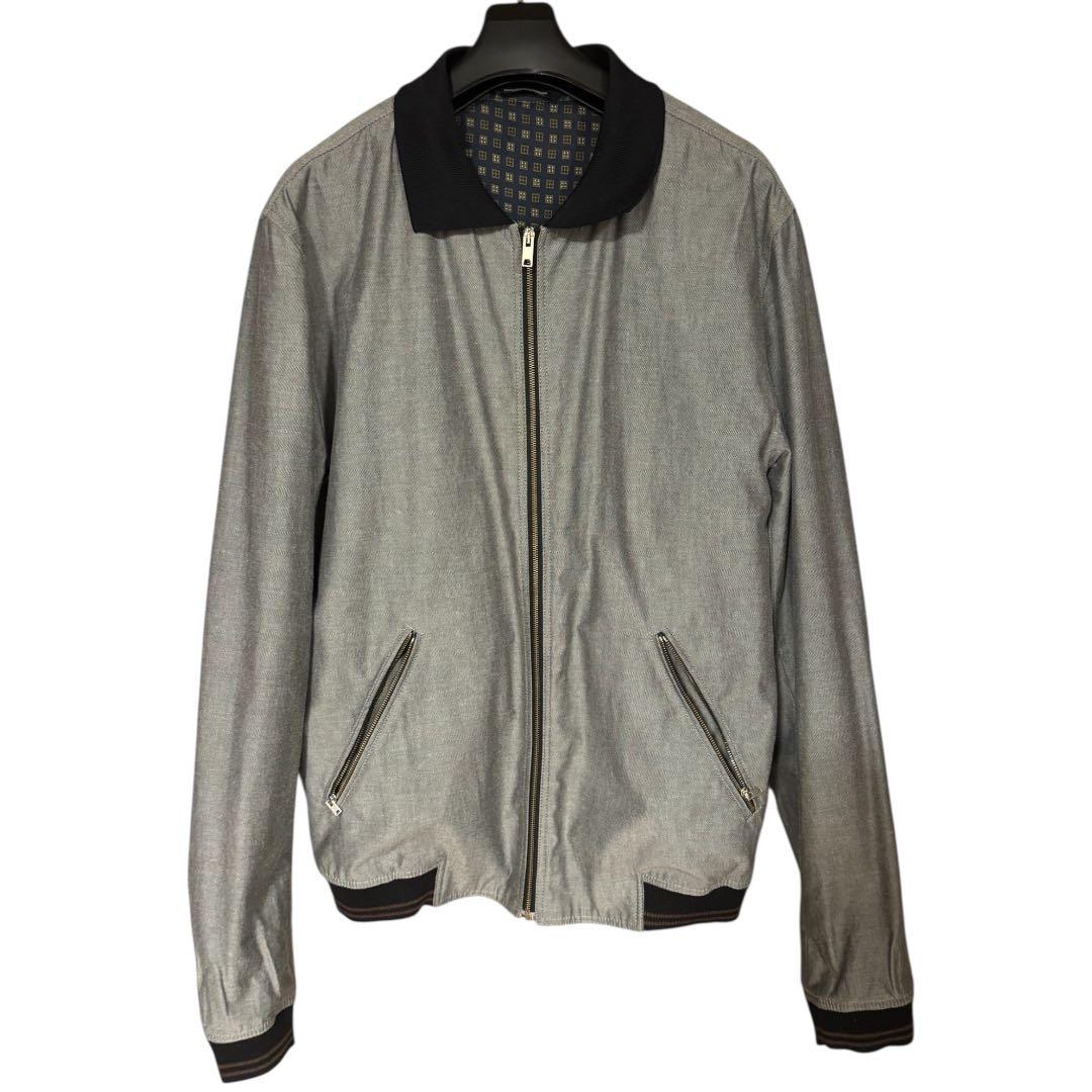 DOLCE & GABBANA ボンバージャケット グレー 正規品 L
