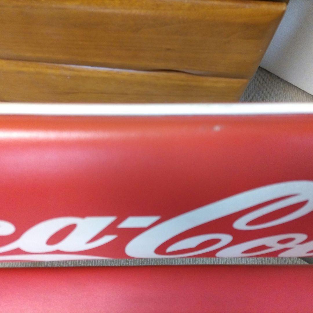 値下げしました Coca-Cola レトロベンチ 赤