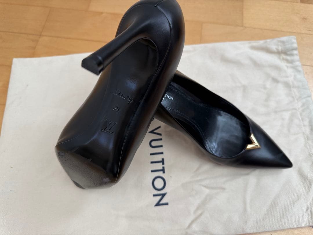 Louis Vuitton ブラック ハイヒール