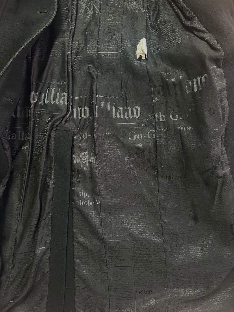 jhon galiano ミリタリーロングトレンチコート ジョンガリアーノ