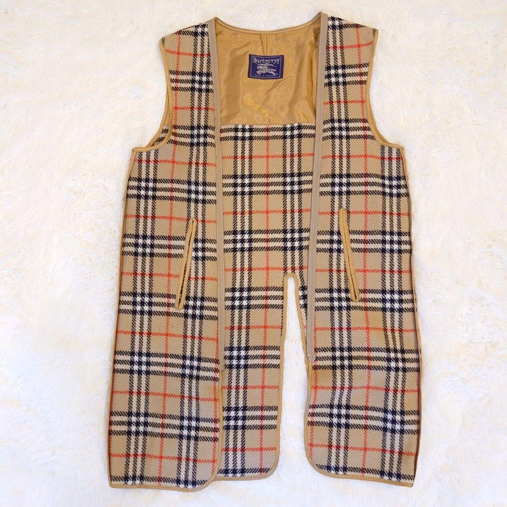 BURBERRY ステンカラーコート ライナー付 ノバチェック 英国製 48 L