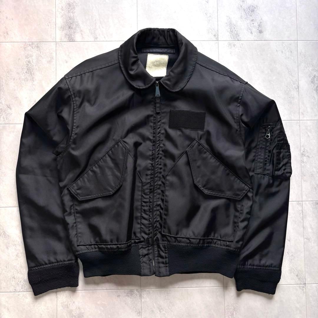 【90s】ヒューストン CWU-36P フライトジャケット スコービル 短丈