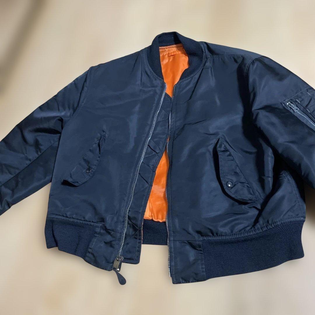 SPIEWAK スピワック MA-1 フライトジャケット USA製 黒44