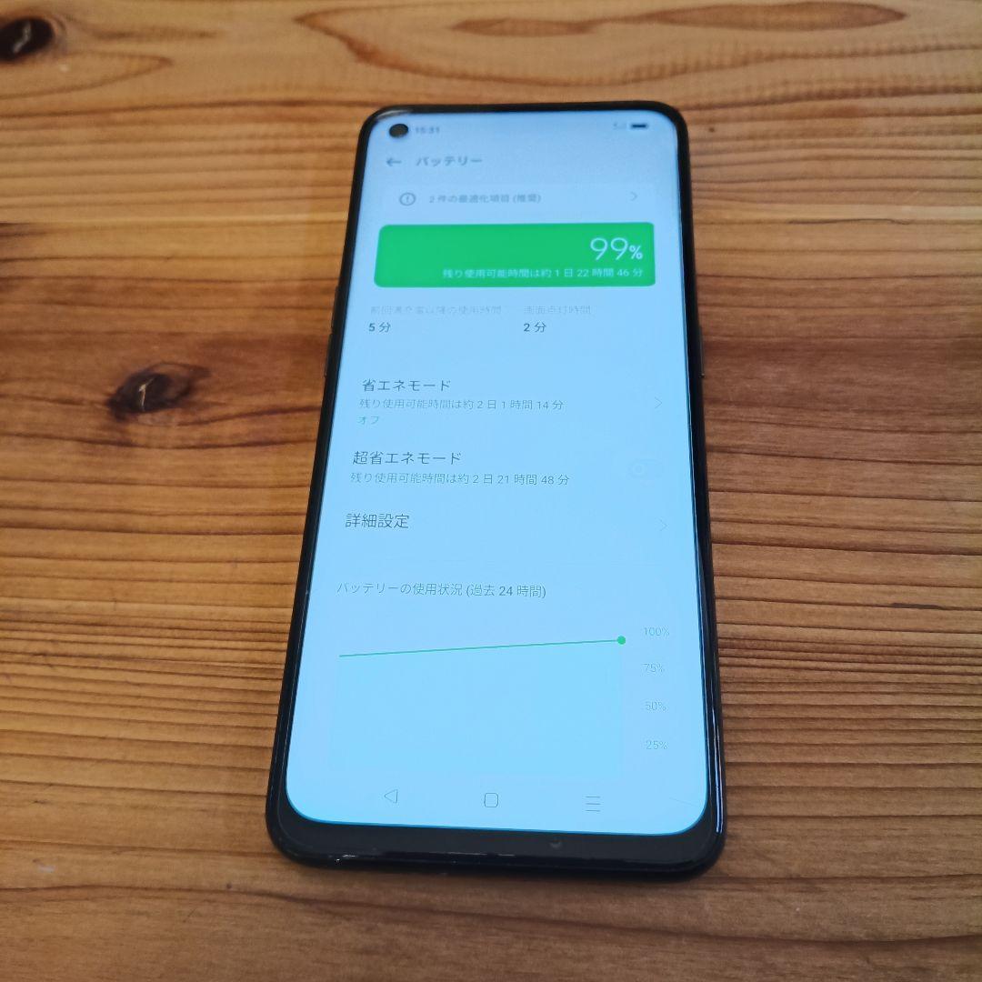 OPPO Reno5 A A103OP シルバーブラック 128GB