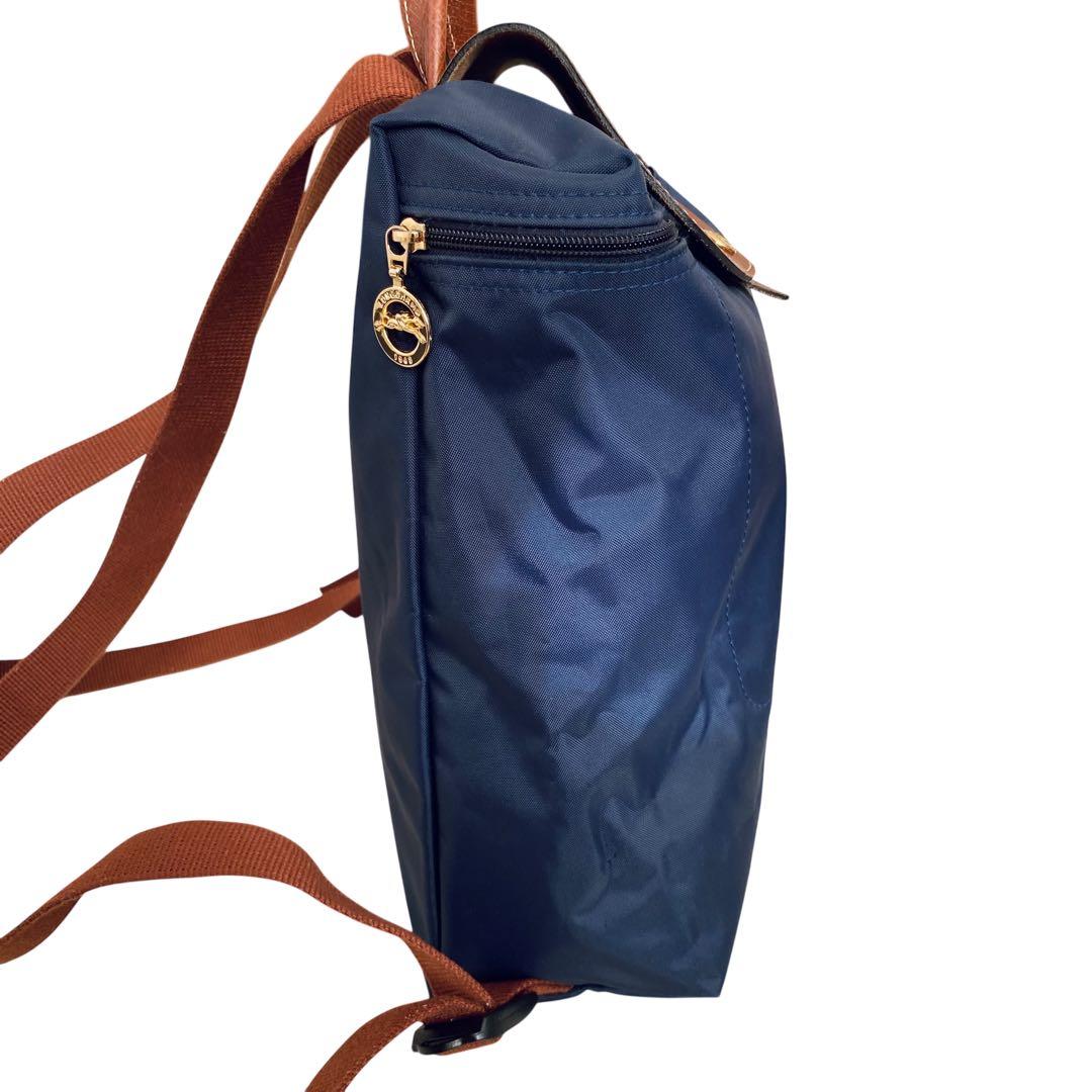 LONGCHAMP ロンシャン【美品】プリアージュ ナイロン＆レザーリュック