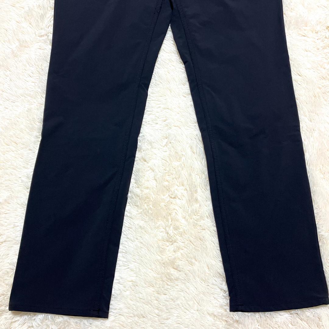 極美品✨ St ANDREWS 撥水 ストレッチ ロングパンツ 黒　M