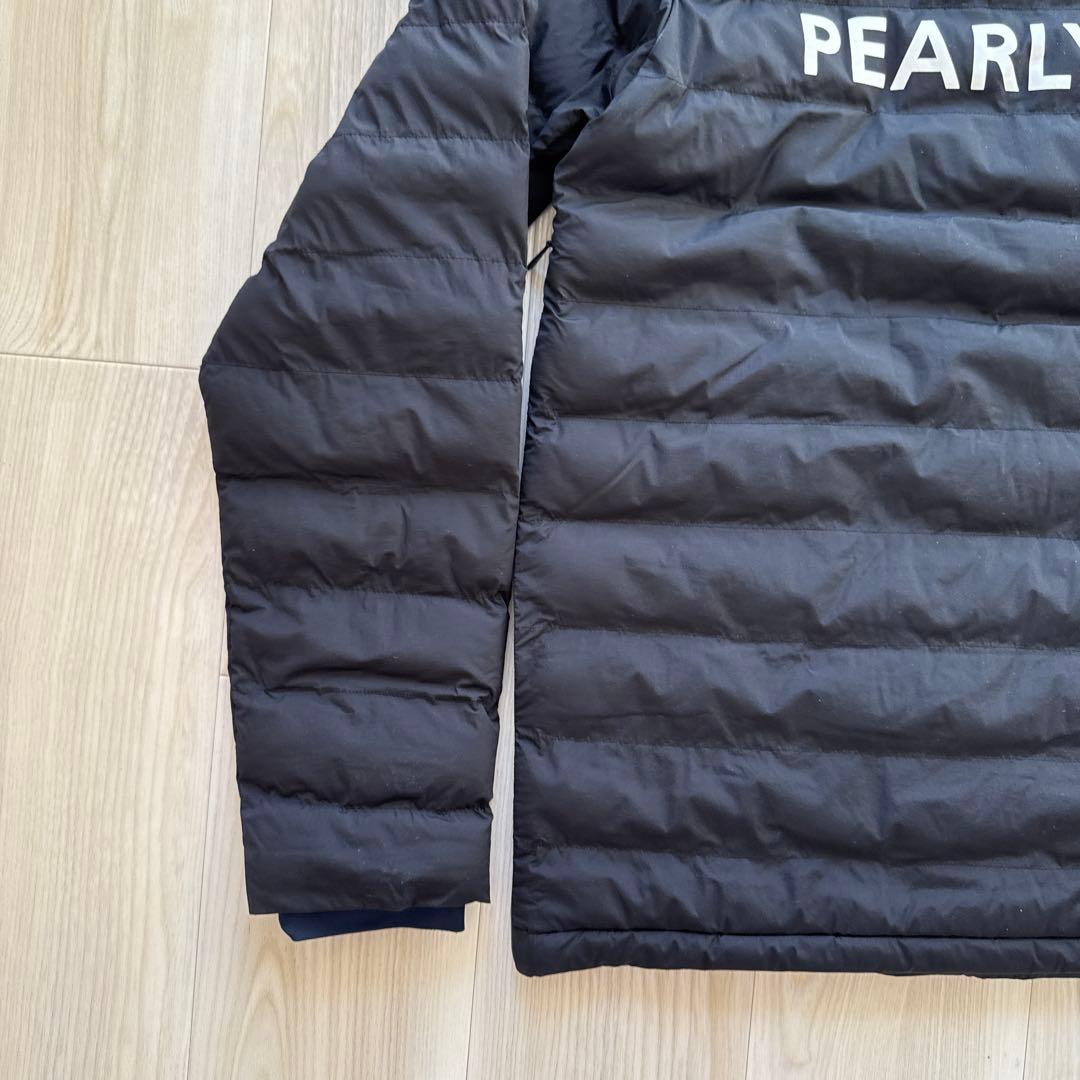 現行モデル　パーリーゲイツ　中綿　ダウン　ジャケット　黒　ブラック　L〜XL相当