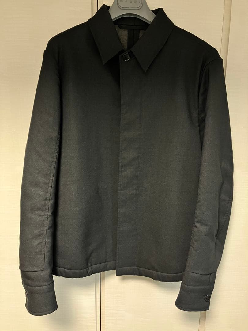 MARNI マルニ 比翼ジャケット ブルゾン バージーンウール サイズ44