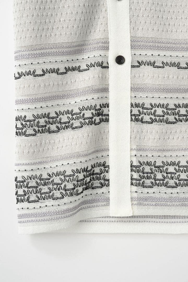 スカート MURRAL Jewel knit skirt (White)