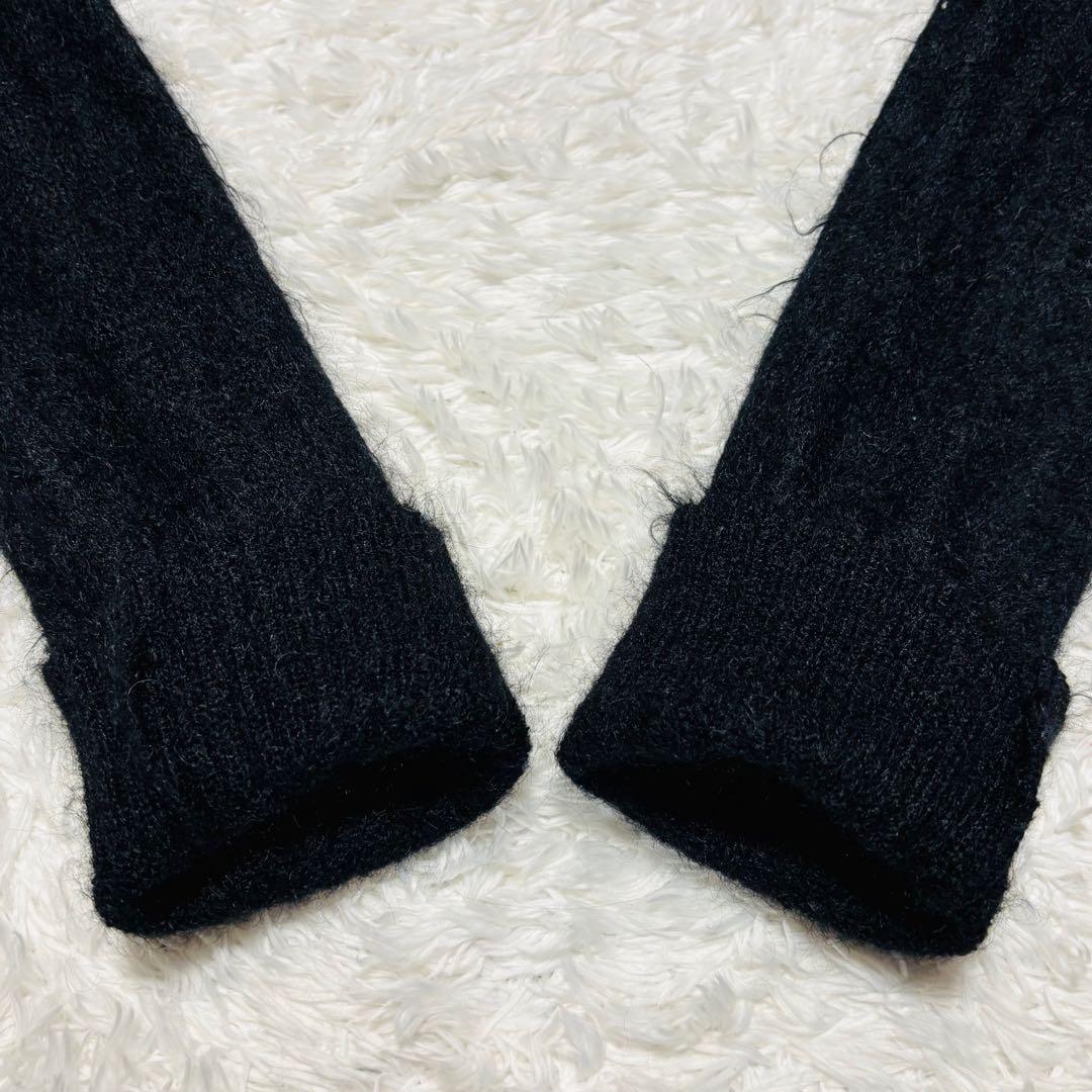 極美品 Rags McGREGOR モヘア カーディガン ブラック キムタク S