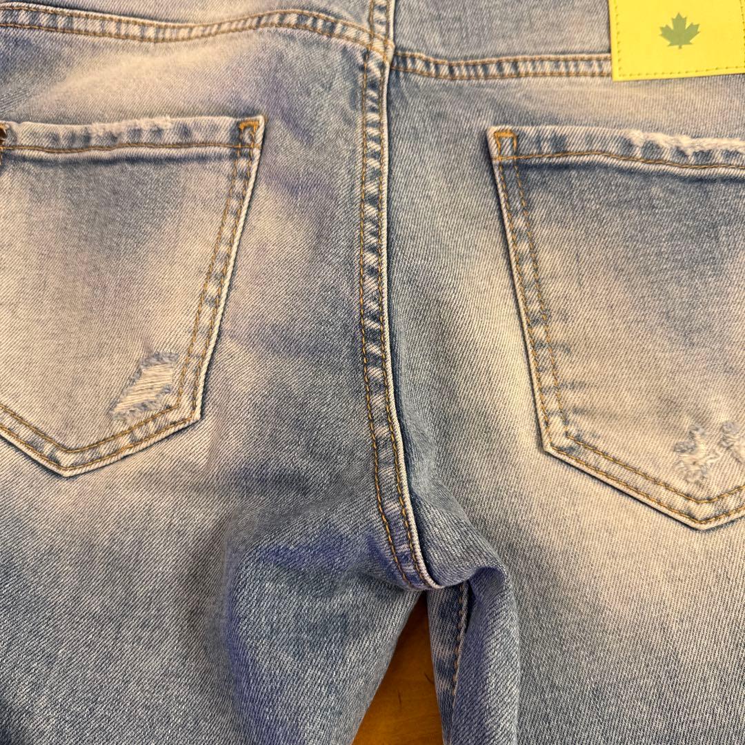 値下げ新品未使用タグ付きDSQUARED2 ライトブルー スリムフィットデニム