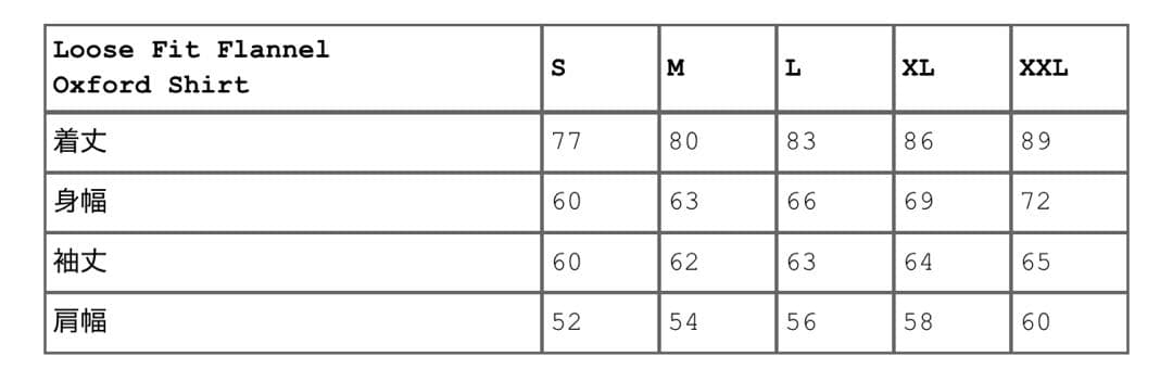 Y*Y様 Supreme Loose Fit Flannel Oxford Sh