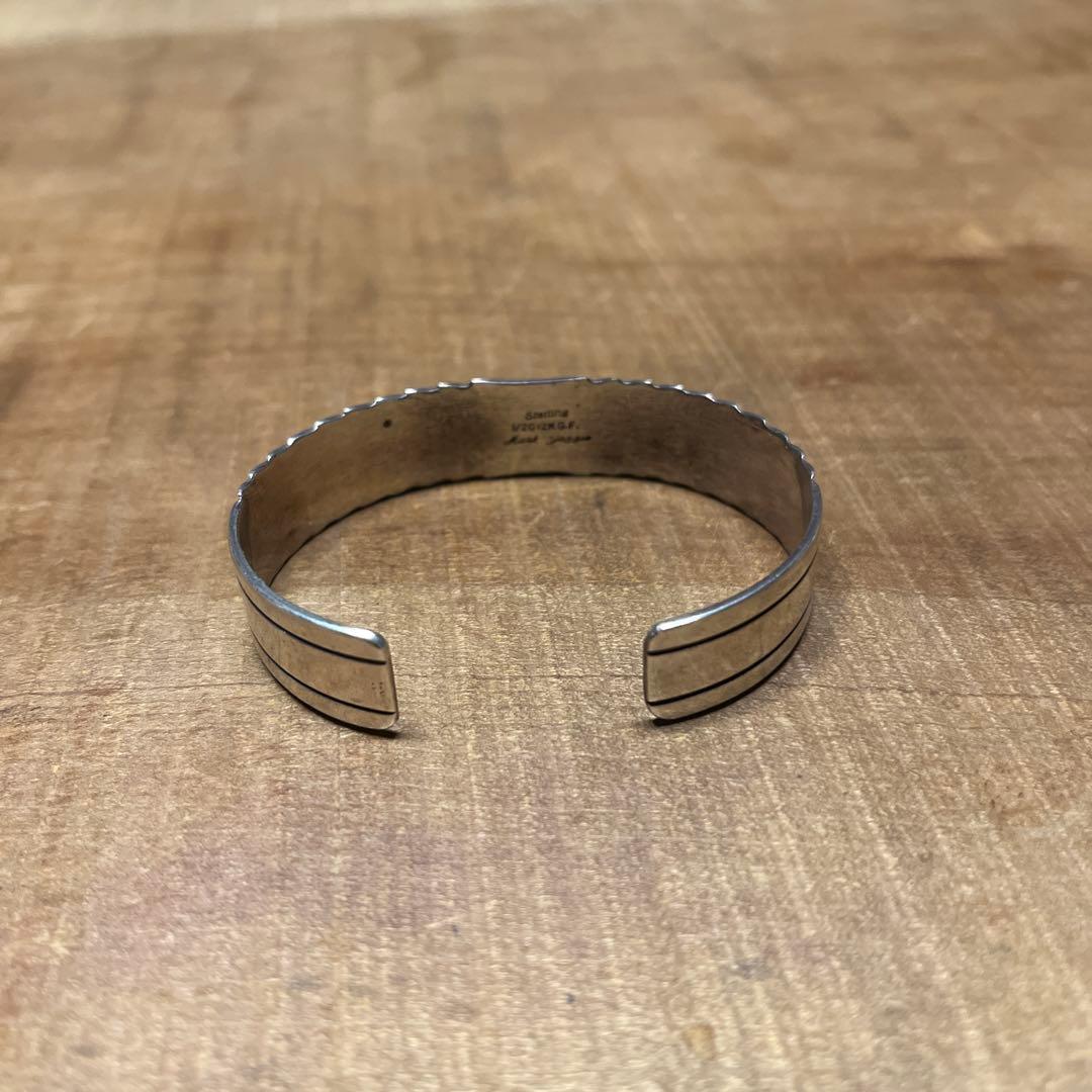 【希少】Mark Yazzie 作 Navajo 925 12KGF バングル