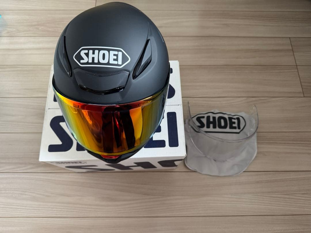 SHOEI フルフェイスヘルメット マットブラック　Sサイズ