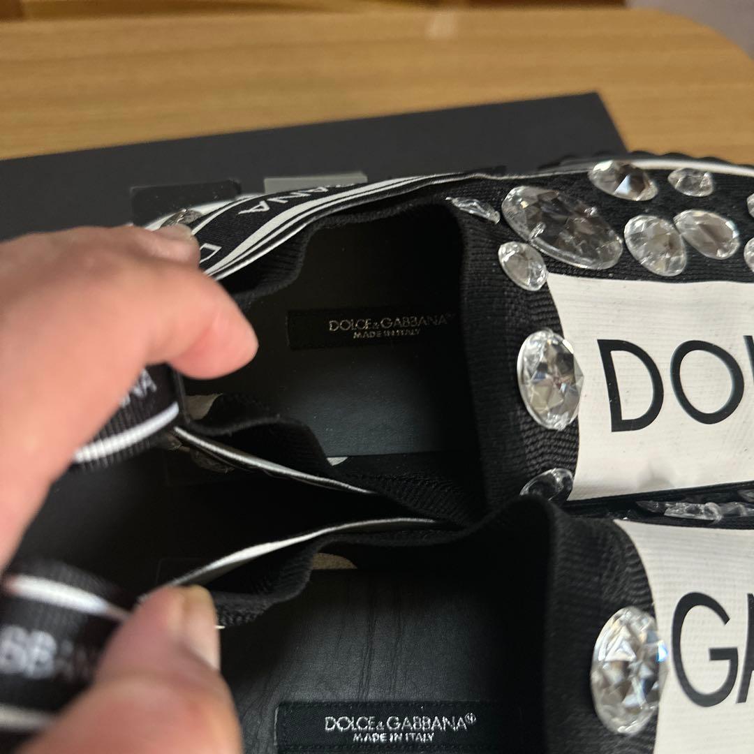DOLGE&GABBANAスニーカーサイズ／38cm