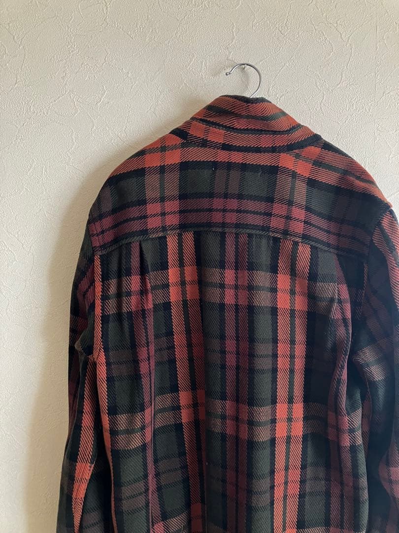 OUTERKNOWN アウターノウン肉厚ブランケットシャツ