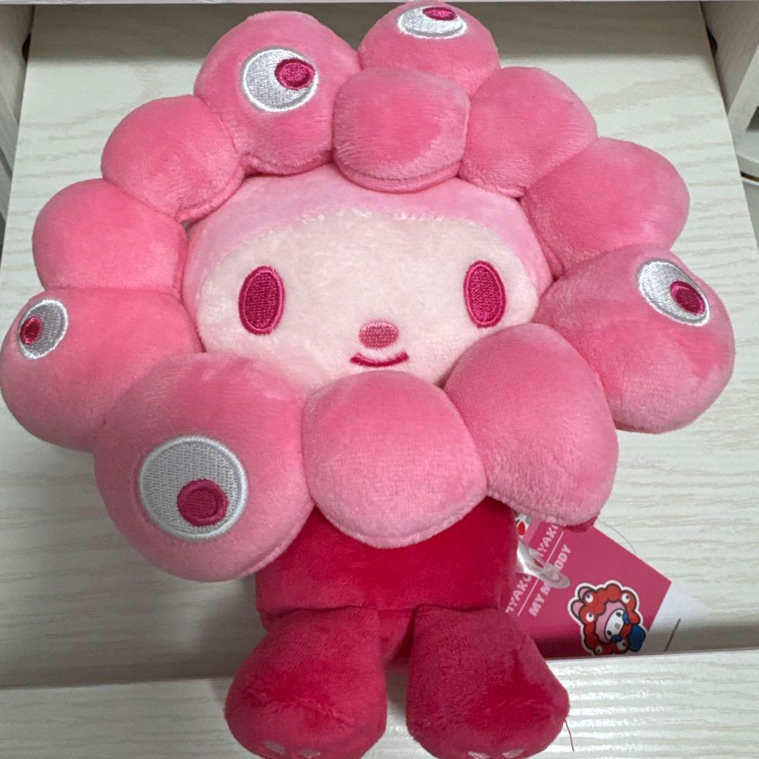 サンリオ ミャクミャクなりきりぬいぐるみ M 推しカラー　マイメロ