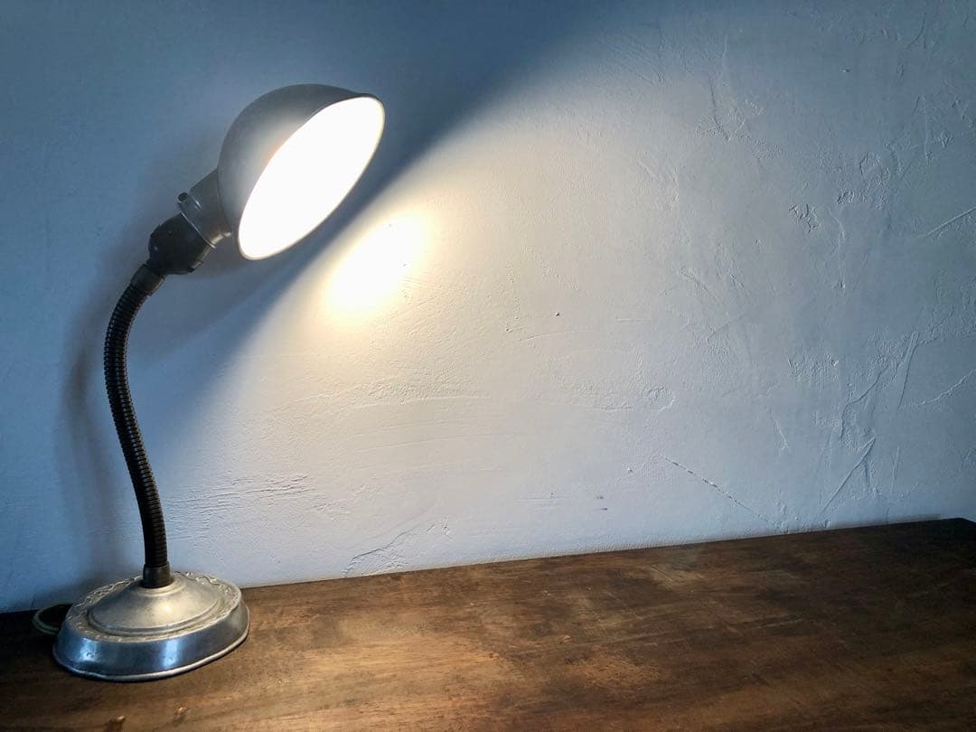ヴィンテージ グースネック デスクライト レトロ 電気スタンド