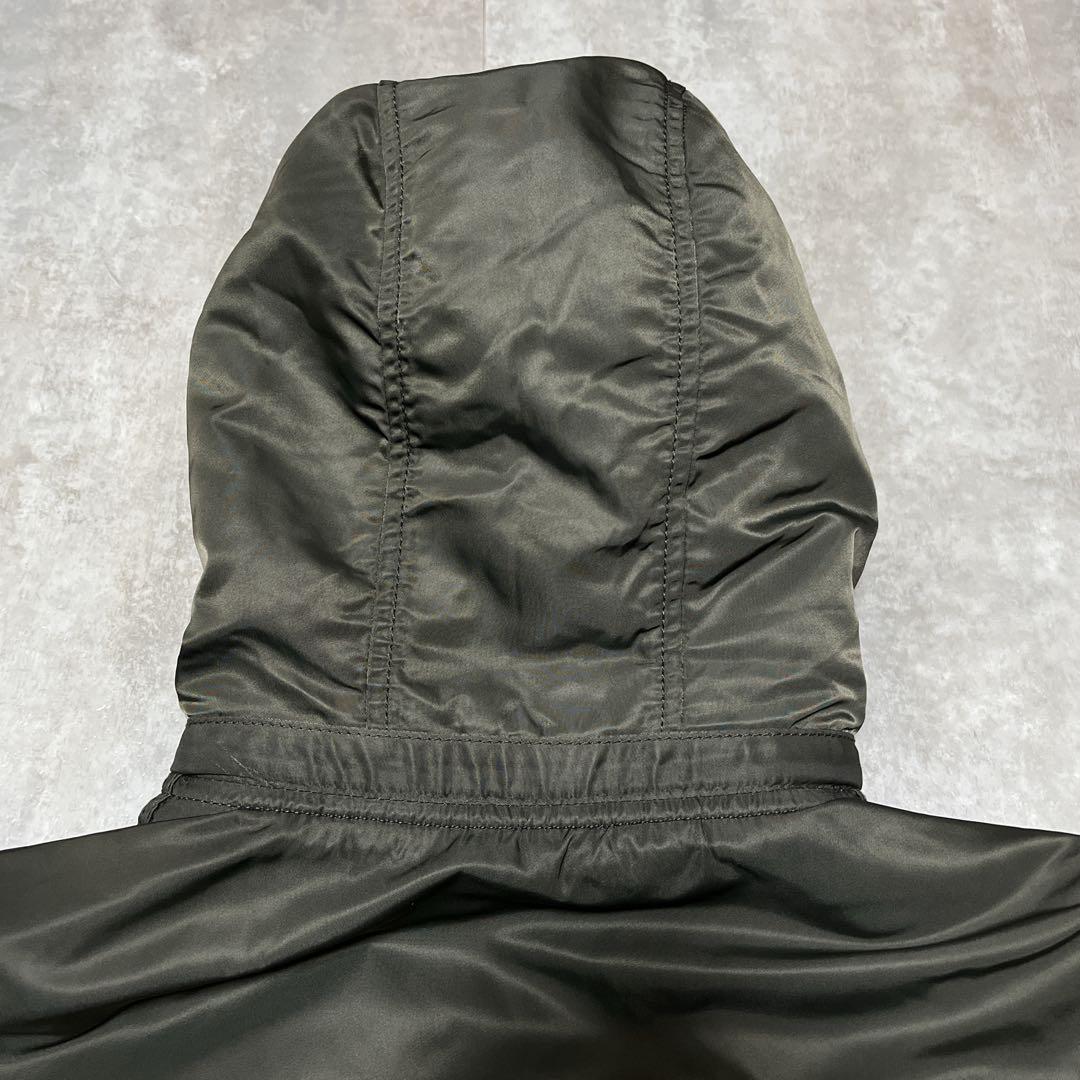 【アルファインダストリーズ】MA-1 フライトジャケット L カーキ ワッペン