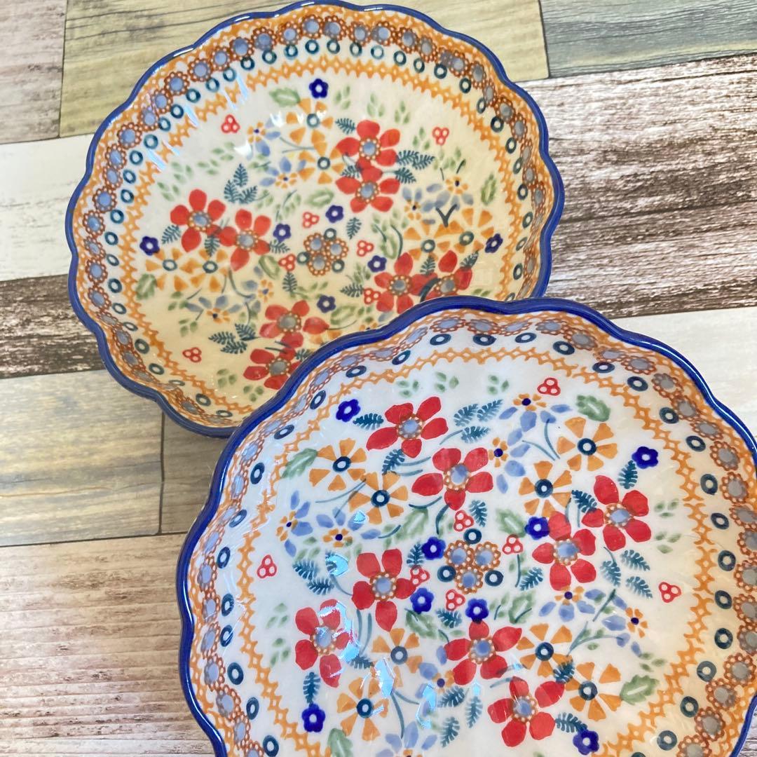 ポーリッシュポタリー　ポーランド食器　まとめ売り　8点セット