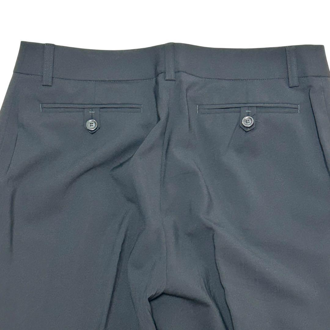 23区 パンツスーツ 46 大きいサイズ ブラック フォーマル ウール