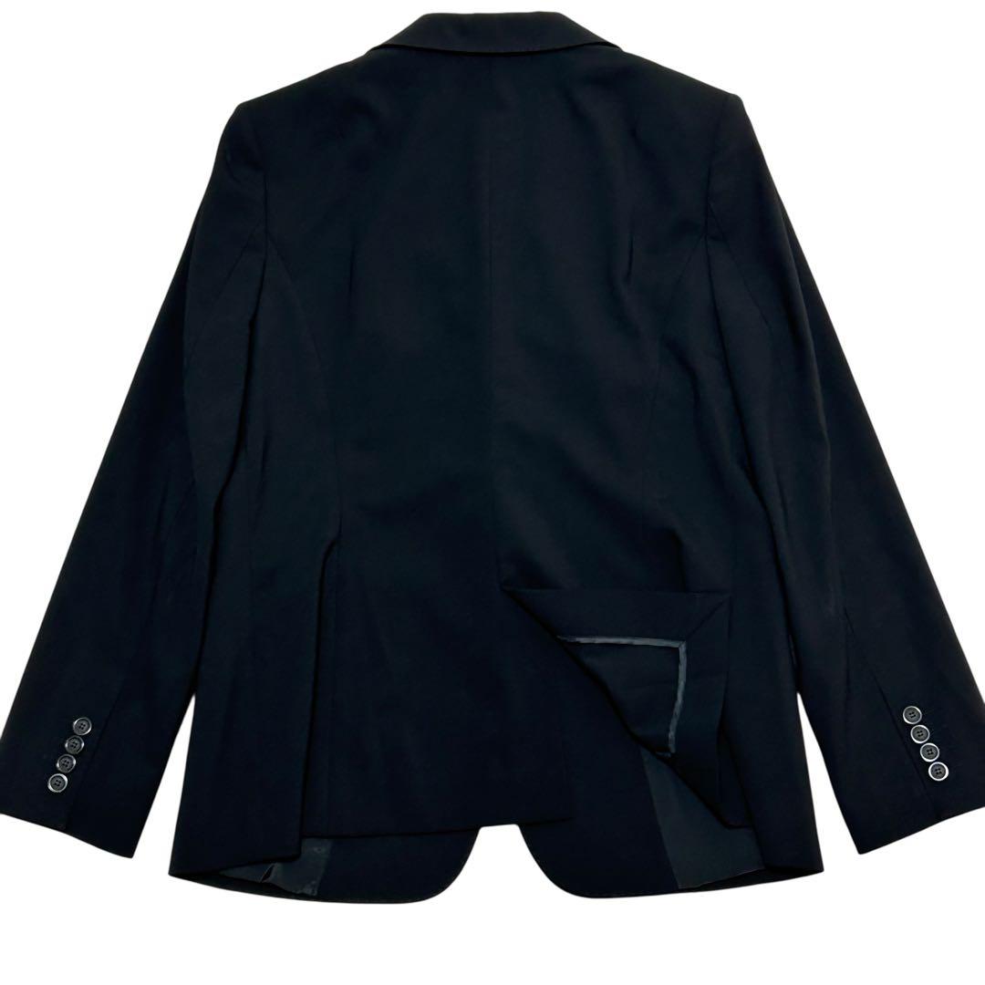 23区 パンツスーツ 46 大きいサイズ ブラック フォーマル ウール