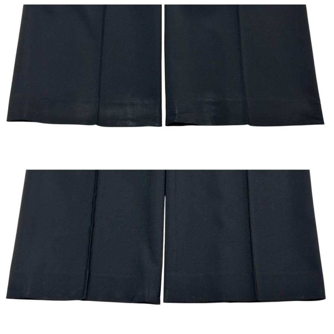 23区 パンツスーツ 46 大きいサイズ ブラック フォーマル ウール