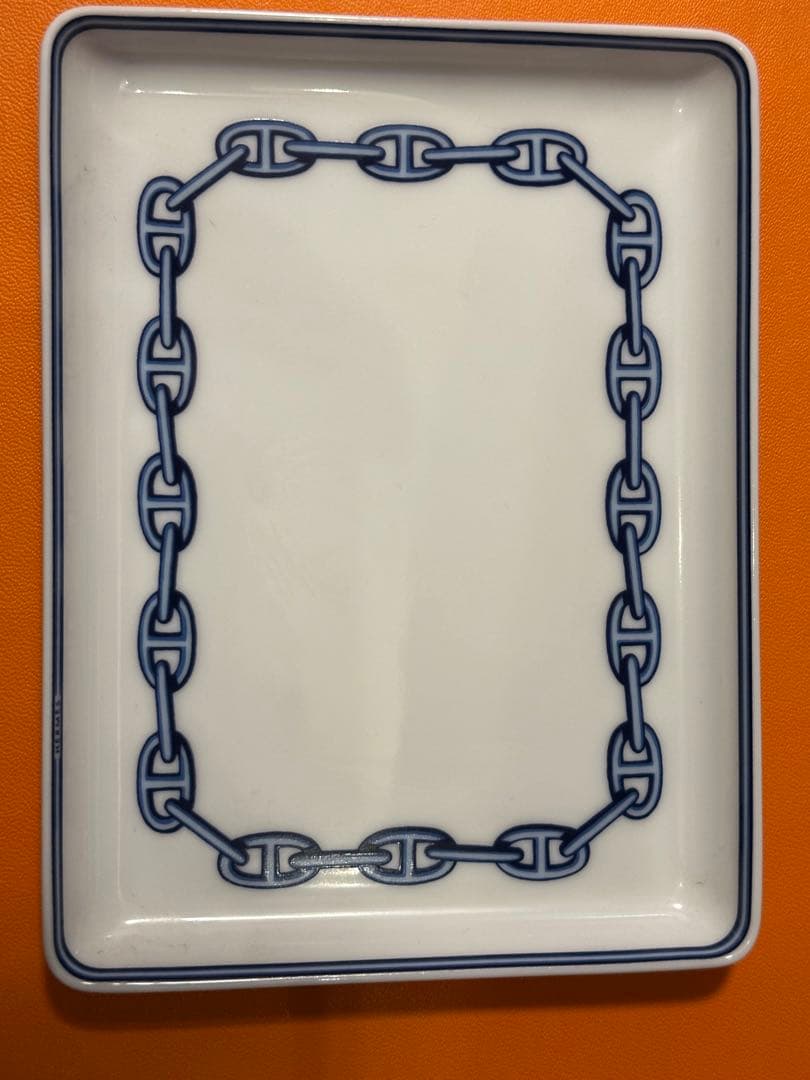 エルメス　シェーヌダンクル　スクエアプレート