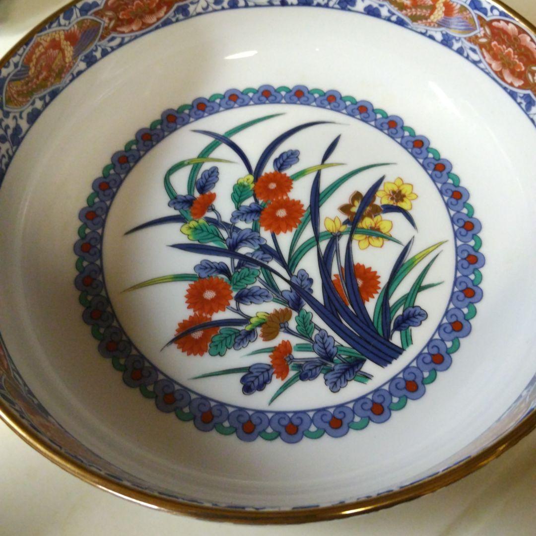 花柄 陶磁器 大皿