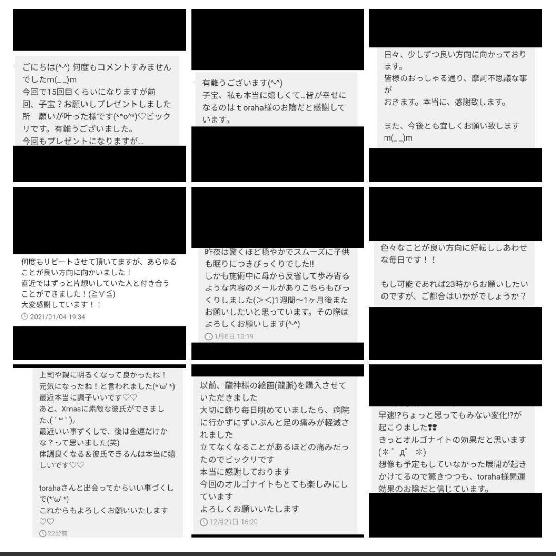 生命力UP☆宝珠オルゴナイト②（願い叶えるメモリーオイル封入）