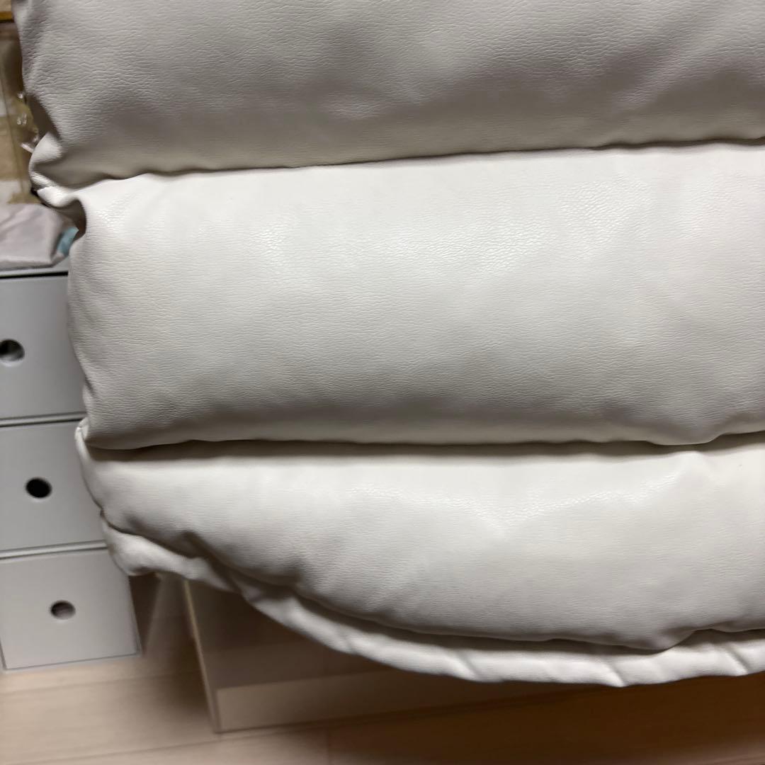 ひろママ美品グラムリップス ダウンベスト ホワイト