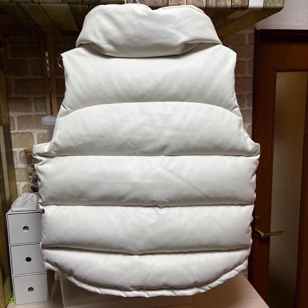 ひろママ美品グラムリップス ダウンベスト ホワイト