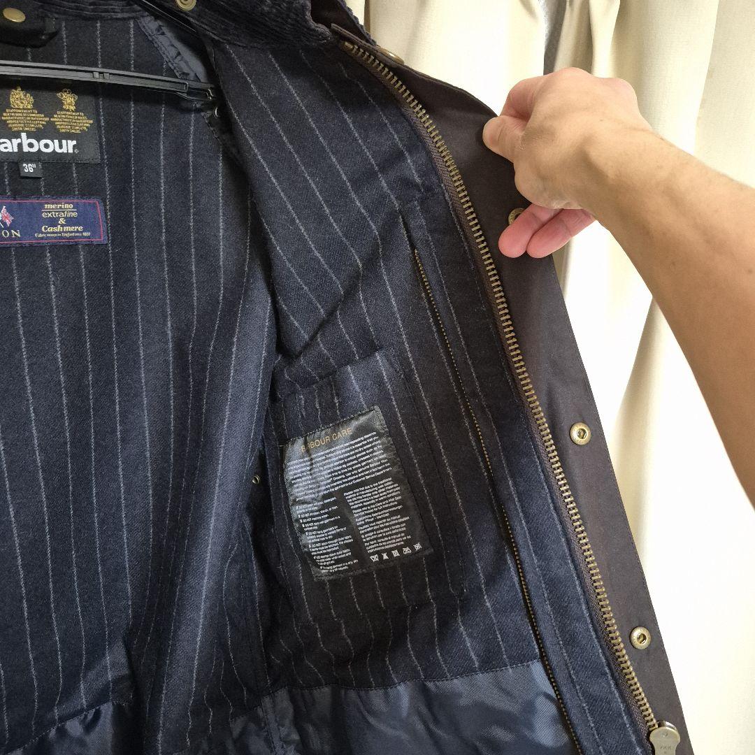 ♪お値下げ♪試着のみ超美品 Barbour × UABY BEDALE SL36