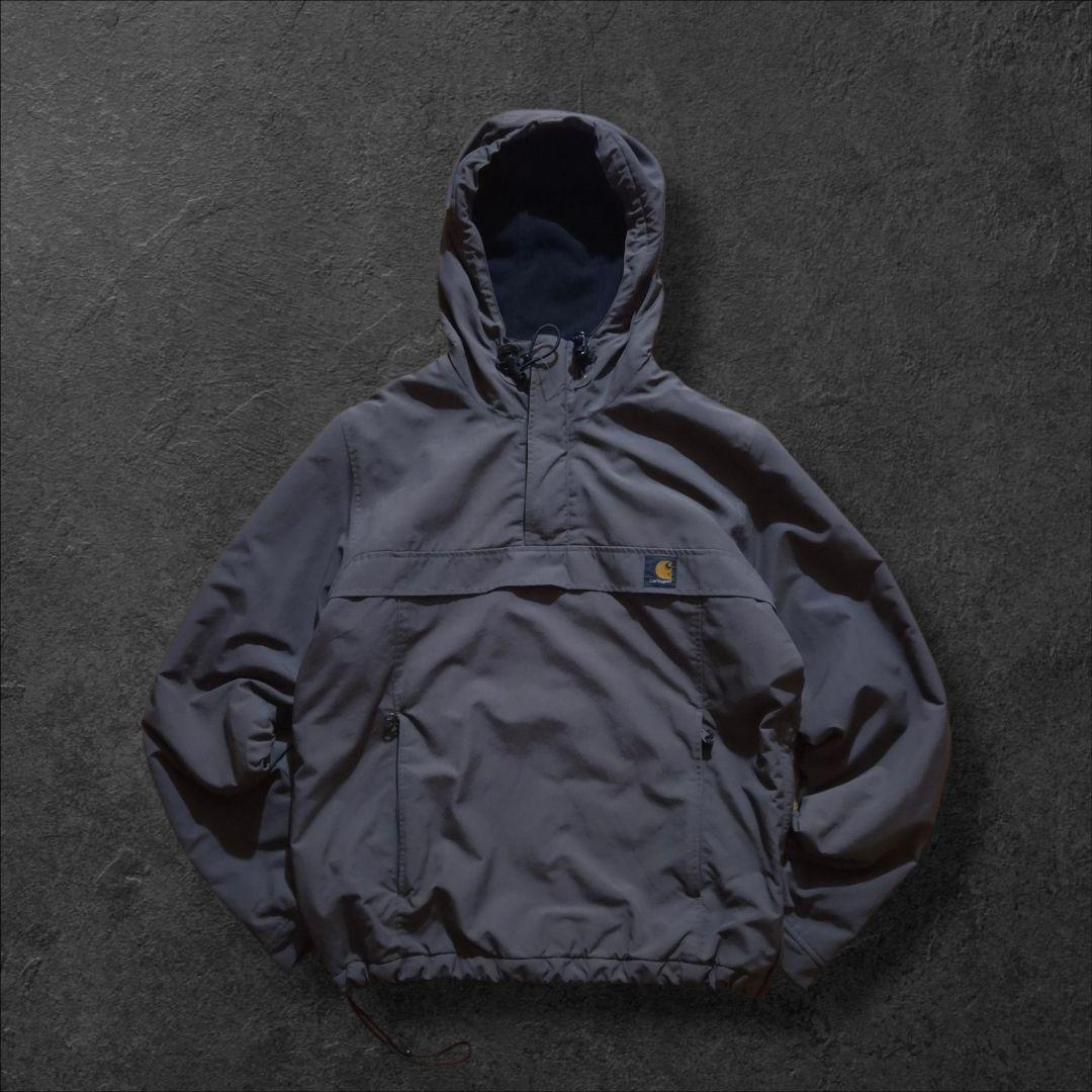 Carharttカーハート ハーフジップ アノラックパーカーニンバスプルオーバー